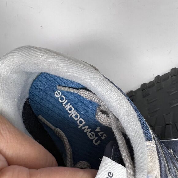 New Balance Men 574 Core - Standard Navy / White US Size 7.5 - Picture 12 of 13